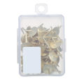 KOGEEK 50PCS Picture Hooks Set Picture Hanging Hangers Picture Frame Hangers Hooks Pins Hanging Hardware for Wooden/Drywall. 