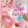 DIY Blowing Bubble Making Kit Double Sided Nano Tape Elastic Bubbles Balloon Craft Kit Fidget Toys and Party Favors. 