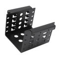 2.5 Inch HDD Mounting Rack Professional Aluminium Alloy Hollow 2.5 Inch to 3.5 Inch Hard Drive Storage Bracket for IDE HDD SSD. 