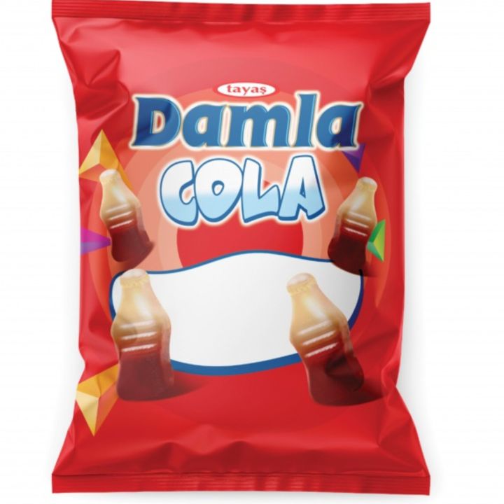 Damla Cola Bottles Jujubes Marshmallows Sweets Sugar 80g Gummy Bear Sour Candy Super Kids Love It Children Birthday Party