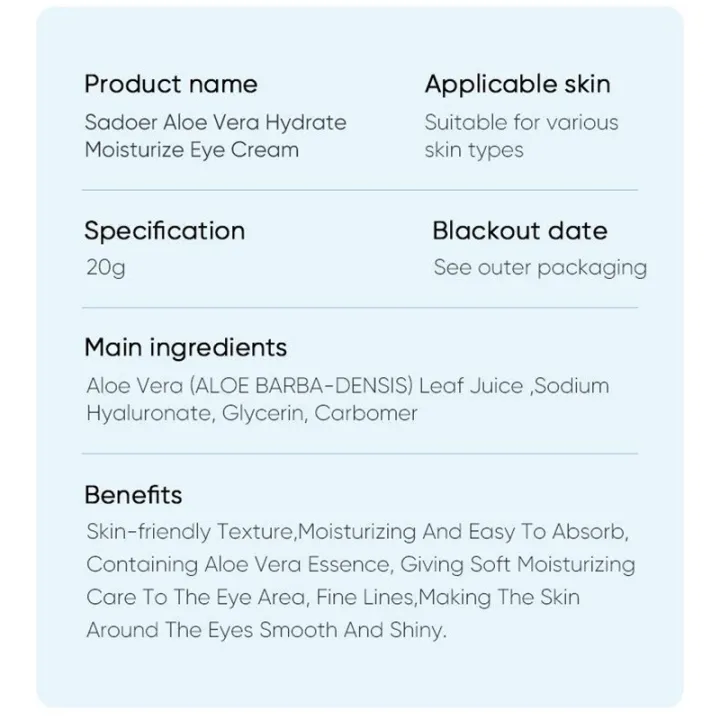 SAODER%20Aloe%20Vera%20Eye%20Cream%20Anti%20Dark%20Circles%20Eye%20Bags%20Moisturizing%20Firming%20Smooth%20Eye%20Contour%20Beauty%20Health%20Skin%20Care%20Cosmetics%20-%20Image%205