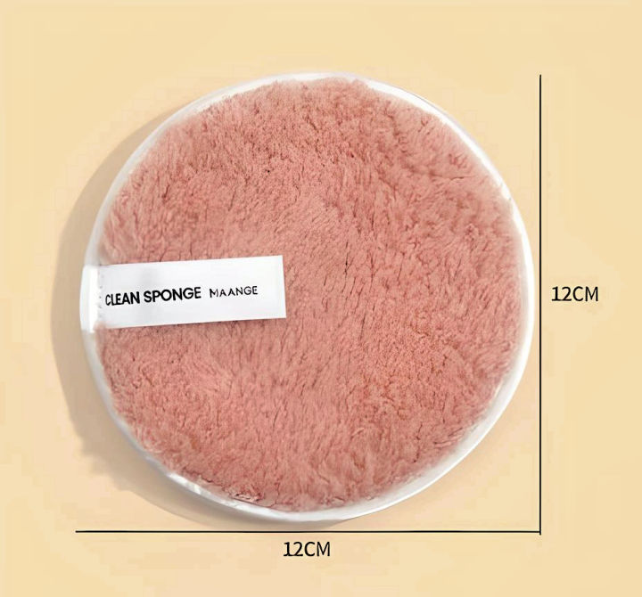 Microfiber%20Make-Up%20Remover%20Puff%20Reusable%20Cleansing%20Cloth%20Pads%20Plush%20Sponge%20-%20Image%202