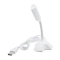 USB Laptop Microphone Voice Mic High Sensitivity Mini Studio Speech Mic Stand With Holder Gaming Conference for Desktop PC. 