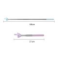 Durable Stainless Steel Teaching Pointer Telescopic Rod Finger Design Teaching Stick Classroom Finger Pointer Students. 