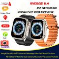 S8 Android Google Play 4G SIM Card Smart GPS WIFI Trace Location Men Child Student Smartwatch Camera Voice Video SOS Call Watch. 