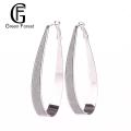 Bright Shine Hoop Earrings Vintage Waterdrop Dangle Earrings for Women Shiny Teardrop Hoop Jewelry Gift Retro Style Accessories for Her Alloy Hoop Earrings. 
