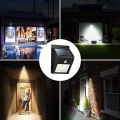 LED Bright Outdoor Security Lights with Motion Sensor Solar Powered Wireless Waterproof Night Spotlight for Outdoor/Garden Wall, Solar Lights for Home. 