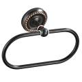 Brass Towel Ring Hand Rack Wall Mounted Bathroom Towel Rack White. 