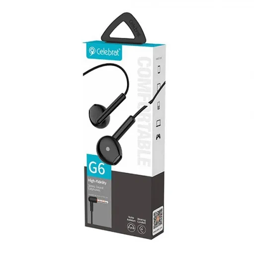 Celebrat%20G6%20Wired%20Earphone%20Handfree%203.5mm%20Headset%20With%20Mic%20-%20Image%204