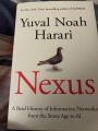 Nexus Book in Sri Lanka by Yuval Noah Harari: A Brief History of Information Networks from the Stone Age to AI [Nonfiction, History, Science, Philosophy] (Paperback). 