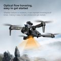 OBSTACLE K10 Max Drone New 2024 4k HD Three Camera Aerial Four Way Obstacle Avoidance 360 Drone. 