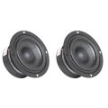 JDXHLAU 2X 3 Inch Full Range Speaker Audio Speaker 4 Ohm 30W HiFi Speaker Stereo Mid-Bass Speaker DIY Home Amplifier Speaker. 