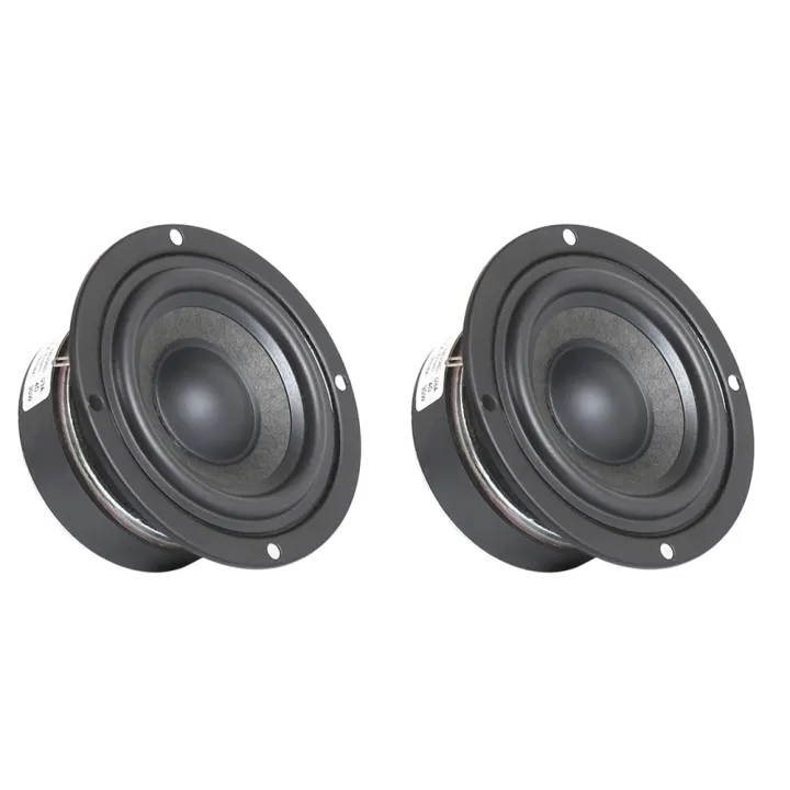 Coppia Altoparlanti Full Range 3 Pollici 4 Ohm 30W – Per DIY E Amplificatori, In Metallo