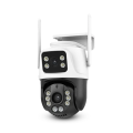 6MP Dual Lens PTZ Outdoor 2 Camera Pack with NVR, Hard Disk, Power Supply Full Wireless Camera Package (code:1052a). 
