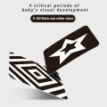 Baby Visual Stimulus Card Kids Sensory High Contrast Vision Development Flash Cards Enlightenment Early Learning Toy. 