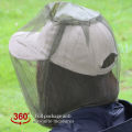 Outdoor Fishing Cap Anti Mosquito Insect Garden Beekeeping Hat Camping Bug Mesh Head Net Face Protector Hats Fishing Cap Nets CDHBD. 