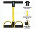 Ab Exerciser for Men and Women Biceps Body Toner Exercise Equipment for Home gym, Yellow. 