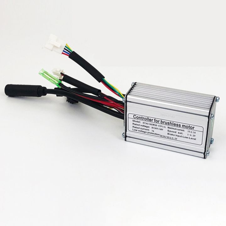 (GGBR)%20Electric%20Bicycle%20KT-15A%20Controller%2036V/48V%206%20Tube%20Squarewave%20SM%20Connector%20Controller%20with%20Double%20Head%20Light%20Wire%20-%20Image%206