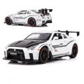 Nissan GTR R35 1:32 Sports Alloy Car Model Diecasts Collection Sound&Light Pullback. 