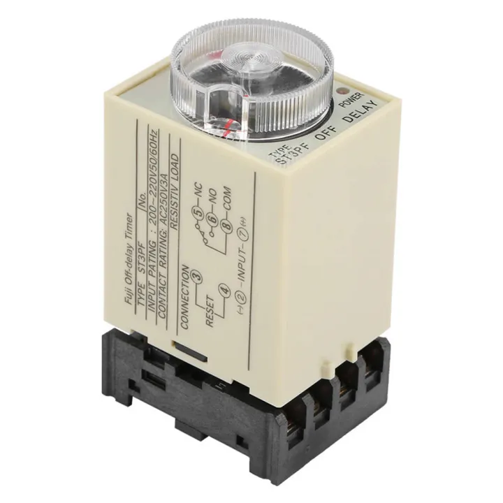 %E3%80%90FOOT%20SOFA%E3%80%91%5BQuality%20assurance%5D%200-30s%20Power%20Off%20Delay%20Timer%20Relay%20Knob%20Delay%20Time%20Relay%20Control%20Time%20Relay%20with%20Base%20AC%20220V%20ST3PF%20-%20Image%206