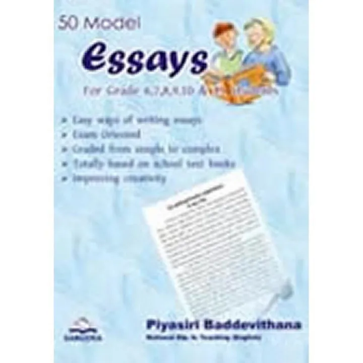 50 Model Essays For Grade 6-11 Students - 9789550202140