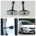【Miga Plaza】4pcs For COROLLA Altis Door Stopper Car Door Checker For TOYOTA COROLLA Altis ZRE15 2007 2008 2009 2010 2011 20122 2013 Door Check Strap Stay Stopper. 