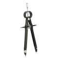 3X Professional Compass, Compass Geometry Set with Lock (Black). 