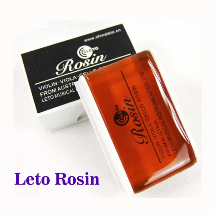 Leto 603 Rosin for Violin Viola Cello, Light and Low Dust