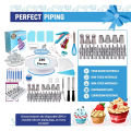 220PCS Cake Decorating Tools Set / 220pcs Icing Tool Kit / Icing Tool Kit / Cake Baking Tool Set. 