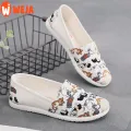 【WEJA】Women's shoes, retro flat shoes, slippers, soft soles, women's shoes. 