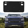 Front Bumper License Plate Frame Number Plate Frame Weatherproof Secure Installation Long Lasting Use 1068172 for Cars. 