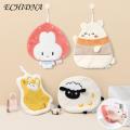 ECHIDNA Hanging Wipe Towel Thickened Kid Handkerchief Bathroom Towel. 