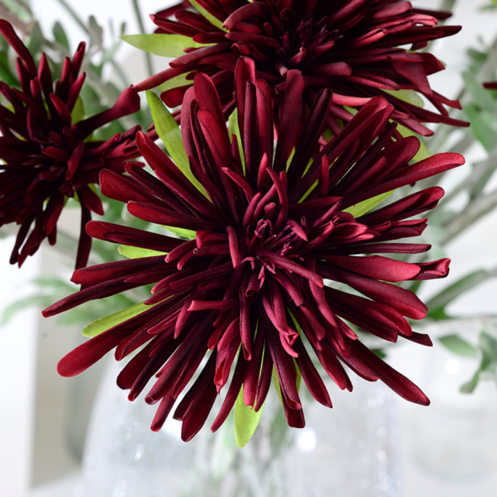 Artificial%20Crab%20Claw%20Chrysanthemum%20Stem%20Flocking%20Needle%20Lily%20Wedding%20Decor%20Home%20Garden%20Ornament%20-%20Image%207