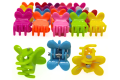 20pc Mini Claw Mixed Colours 1cm Small Plastic Hair Claws Hair Clips,Hair Clamps. 