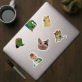 20/40/60pcs of funny Facebook Meme Stickers for Laptop Luggage Skateboard. 