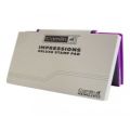 Camlin Impressions Deluxe Stamp Pad/ Ink Pad/ Seal Ink - purple. 