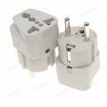 Wonpro European France Travel Power Apater ( Type E/F ), Universal Socket Outlet to German EU Korea Russia Converter Adapter 16A 250V. 