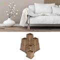 8 Pieces Bed Riser Adjustable Portable Chair Raisers for Chair Desk Sofa coffee. 