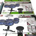Children Kids Desktop Drum Set 3 Drums Musical Instrument Toy. 