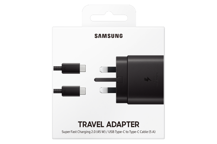 Samsung 25W Charger Galaxy S22 S21 Note 20 5G Super Fast Charge Cargador Carregador C Type