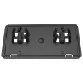 Front Bumper License Plate Bracket Holder Cover Frame JL3Z-17A385-BA for Ford F150 2018 2019 2020 Accessories ,Black. 