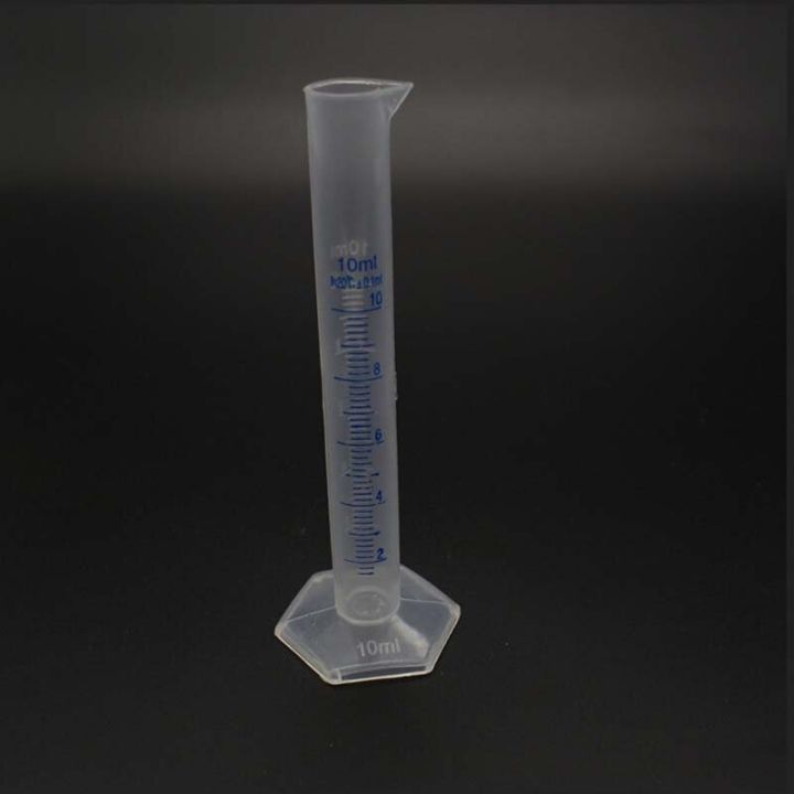 Sissi Plastic Measuring Cylinder Laboratory Test Graduated Trial Liquid