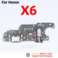 Aiinant USB Mic Sub Board Dock Charger Connector Charging Port Flex Cable For Honor X6 X7 X8 X9 X6A X7A X8A X9A 5G Phone Parts. 
