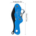 Rope Stop Descender Hand Control Protective Stop Descender for Rock Climbing. 