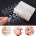 10 Sheets/240pcs Double Sided False Nail Art Adhesive Tape Glue Sticker DIY. 