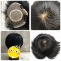 Human Hair Wig Toupee for Men with Hair Loss (most realistic scalp) 16*18. 
