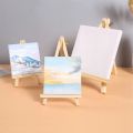 Folding Painting & Sketch Wood Mini Easel Foldable Portable Triangle Display Stand Small Desk Stand Tripod Art Supplies. 