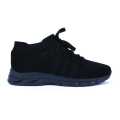 SKYRUNNER Knitted Black Lace School Shoes For Children - ASPIRE. 