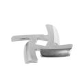 1pc 50mm Diameter Stainless Steel Meat Grinder Spare Part For Moulinex Hv6. 