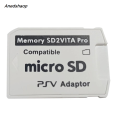 Anedshaop SD2VITA PSVSD Version 6.0 Digital Memory Card Adapter for PS Vita 1000 2000 for PS Vita Henkaku 3.65 Micro-Secure System. 